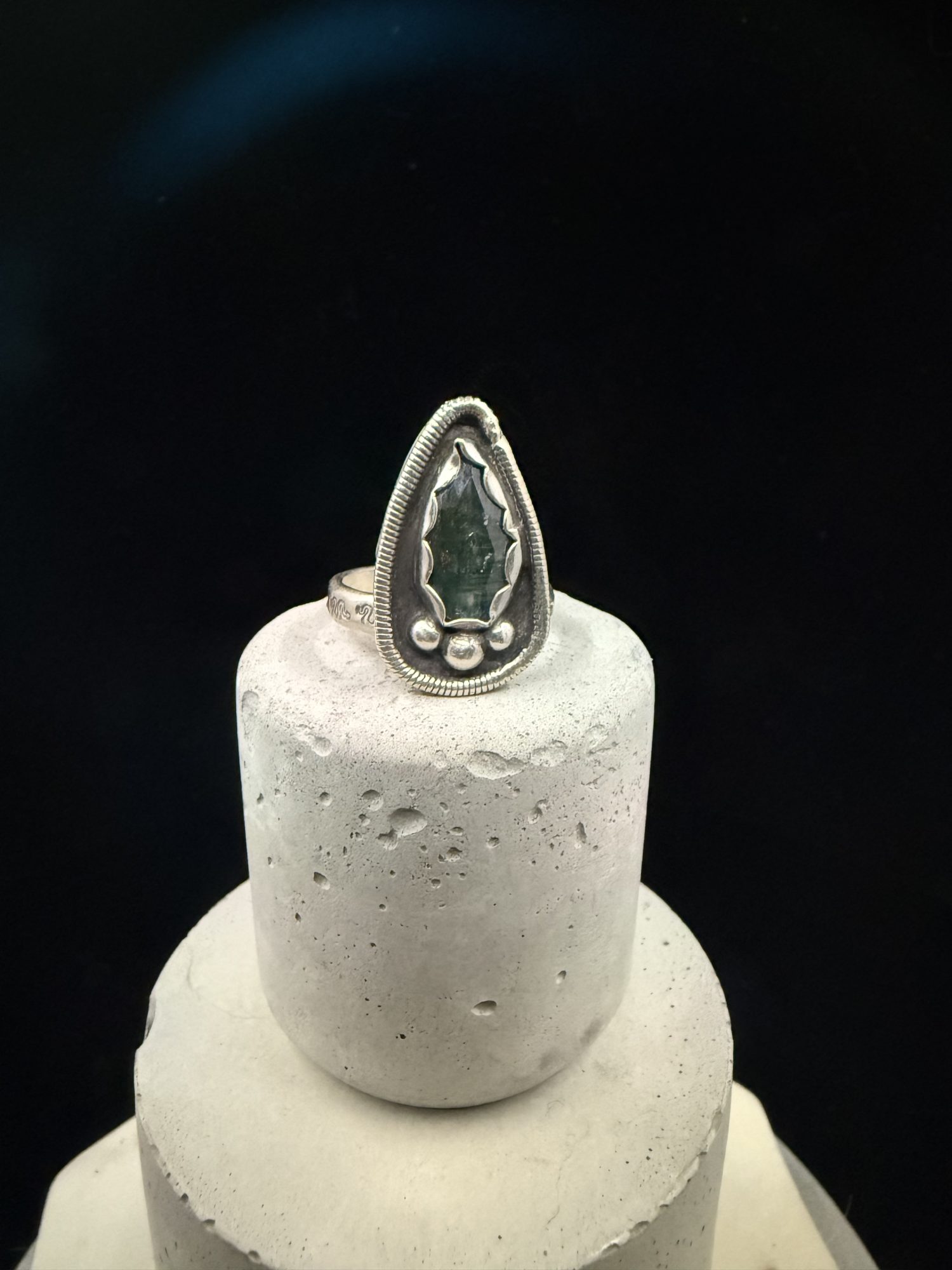 Anti-Hero Emerald Ring (Alana Quintanilla)