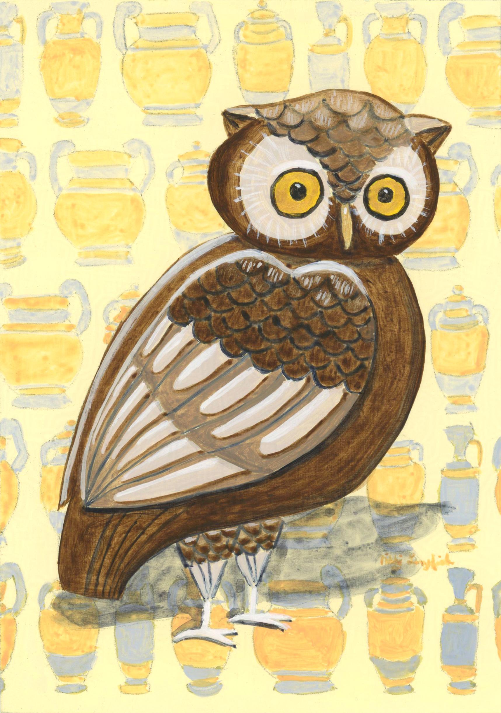 Athena's Owl (Nikki Longfish)