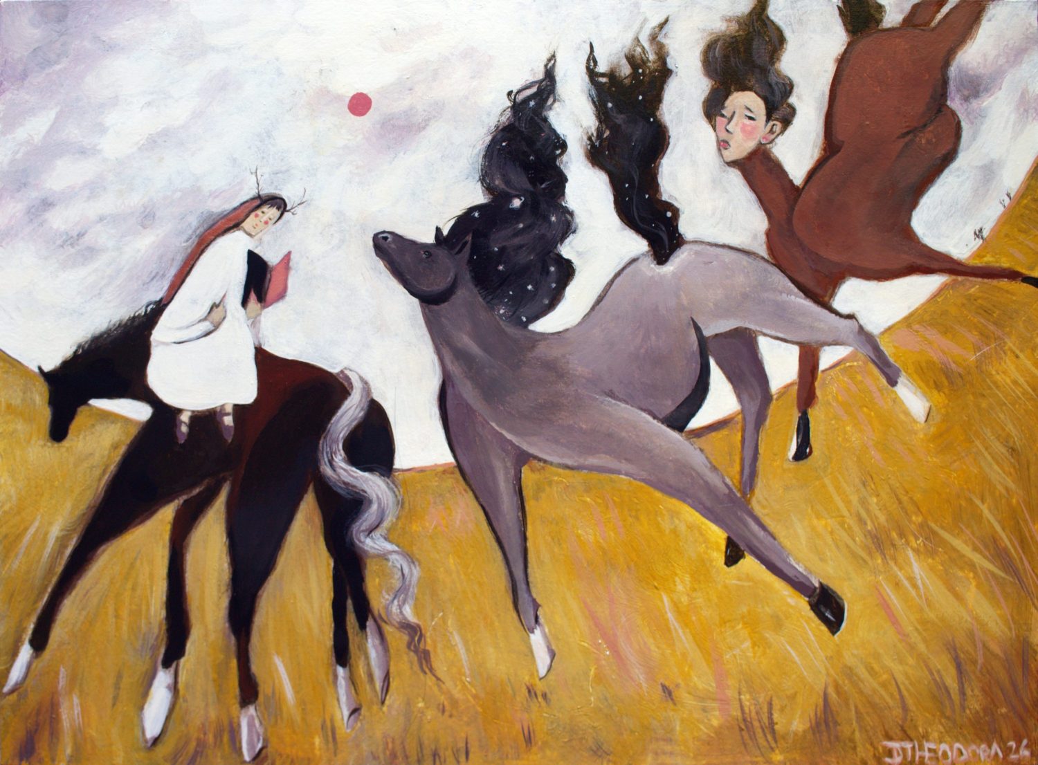 Three Horse-ish - Dara Theodora