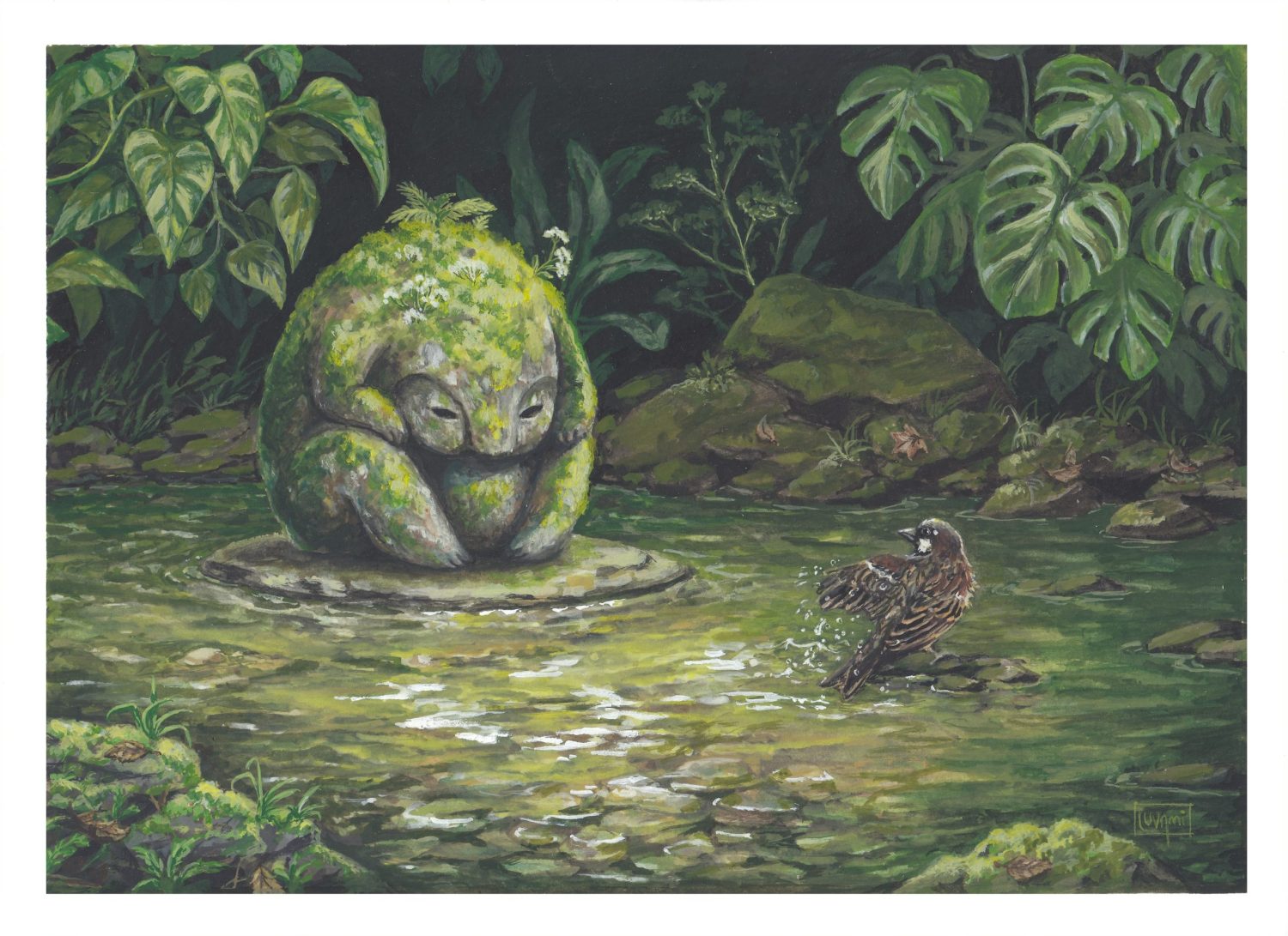 Encounter at the stream - Luvamiart